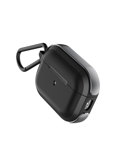 Apple Uyumlu AirPods Pro 2 Raptic Trek Serisi Askı Aparatlı Kulaklık Kılıfı Siyah