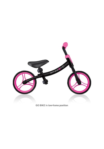 Globber Go Bike Denge Bisikleti Siyah Pembe