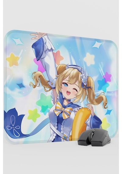 Barbara Genshin Impact Anime Gacha V4 - 48x40 Xl Gaming Mouse Pad Fare Altlığı