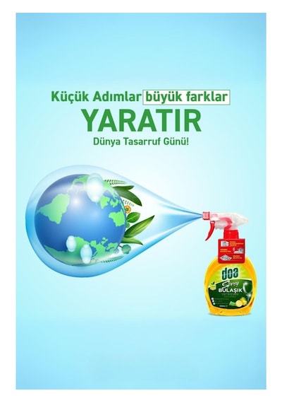 Doa Sprey Bulaşık Deterjanı 500 Ml X 2 Adet