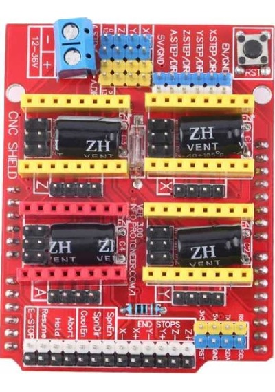 Robotistan Arduino Uno İçin Cnc Shield (A4988 Uyumlu)