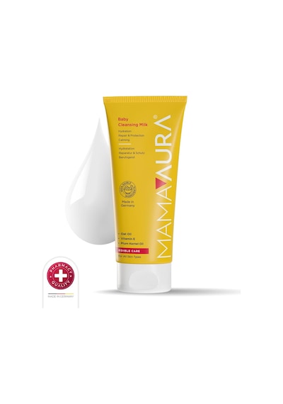Mamaaura Baby Cleansing Milk, Yenidoğan Ve Hassas Ciltler İçin Nazik Temizleme Sütü, 200 Ml