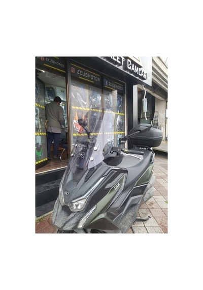 Zeus Motor Kymco Dtx 360 Açık Füme Ön Cam 61cm 4mm Motosiklet Ön Cam