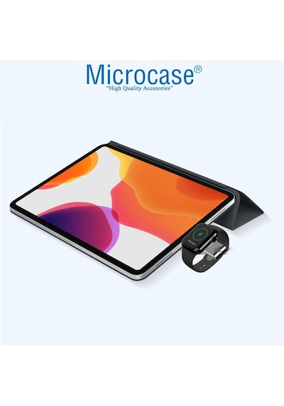 Microcase Apple Uyumlu  Watch 7 41Mm 2In1 Type-C+Usb Manyetik Şarj-Al2730