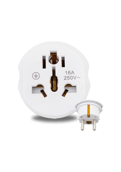 Amerikan Ve İngiliz Fişi Dönüştürücü Adaptör 16a 250v Seyahat Tipi Universal Çevirici Priz Kompakt Tasarım 3 Adet Çok Renkli