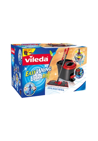 Vileda Easy Wring and Clean Ultramat Mop Sistem Temizlik Seti