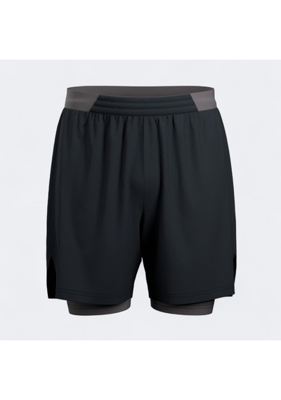 Joma Core Bermuda Siyah Erkek Spor Taytlı Şort 104194 Siyah