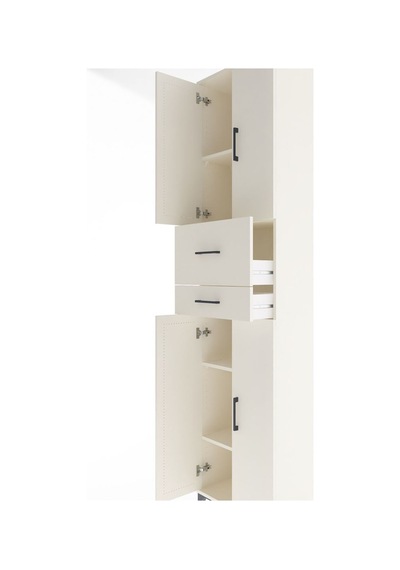 Arges Dolap 4 Raflı 2 Çekmeceli 4 Kapaklı 60x30x243 Aytaşı-ay... Aytaşı