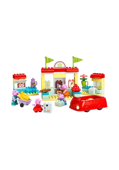 LEGO® DUPLO® Peppa Pig Süpermarket 10434 - 2+ Eğitici Oyuncak Yapım Seti (70 Parça)
