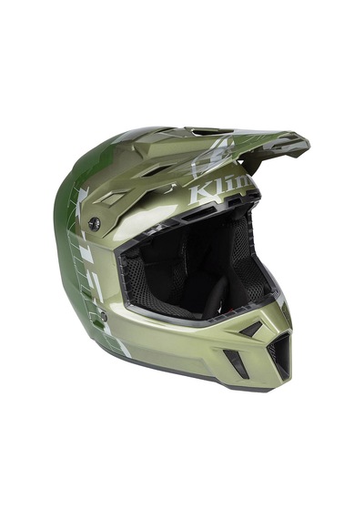 Klim F3 Tilt Carbon Pro Cross Motosiklet Kaskı Yeşil