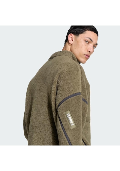 Adidas Terrex Multi High Pile Fleece Erkek Sweatshirt C-adıks2328e50a00 Yeşil