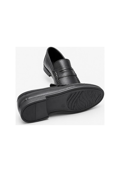 Yalçın Erkek Taba Loafer Ayakkabı Bağcıksız Tokalı Dikişli Klasik Mokasen Günlük Ayakkabı Siyah - 909275273 Siyah