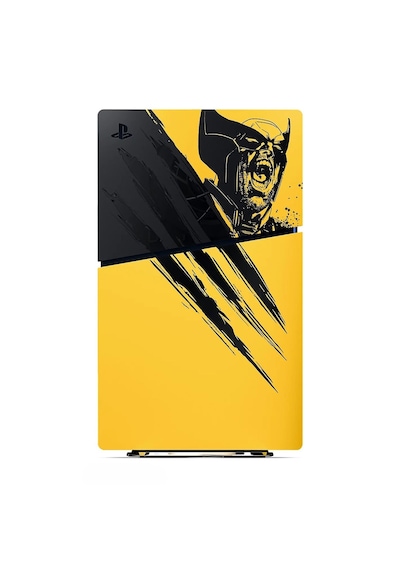 Sony Playstation Digital Edition 825 GB Oyun Konsolu Marvel Wolverine Battle Yellow Sınırlı Sürüm