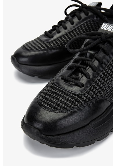 Valmenti Kadın Deri & Tekstil Sneakers & Spor Ayakkabı 1123 610 Bn Ayk Y25 Syh Dr/syh Hsr Siyah