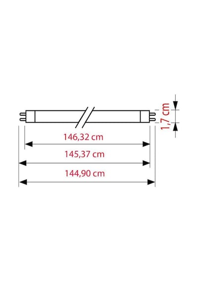 Osram Lumilux He 35w T5 Floresan Ampul 150 Cm Beyaz - 6500k