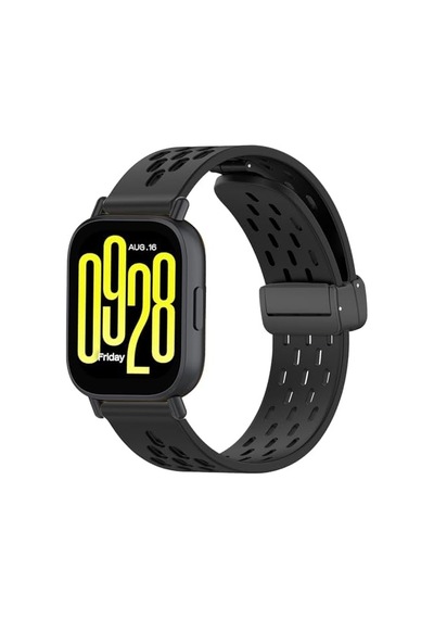 Xiaomi İle Uyumlu Air Loop Kordon Redmi Watch 5 Active/lite/watch S4/watch 2/2pro/s3/s1/s1pro İçin Manyetik Kilit Tokalı Nefes Alan Delikli Doku Redmi Watch 5 Active/lite Kordonu