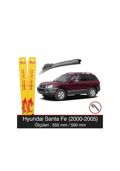 Hyundai Santa Fe Silecek Takımı 2000-2005 İnwells Muz