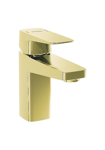 Artema A4273223 Root Square Lavabo Bataryası Altın