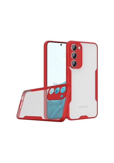 Samsung Uyumlu Galaxy S23 Kapak Colorful Kamera Korumalı Silikon Kılıf