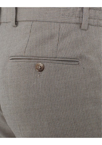Uki Bej Comfort Fit Jogger Pantolon Bej