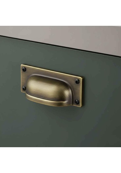 System Mobilya Kulbu Antik Sarı Renk 32mm Çanak/tas Kulp Sy4534 0032 Abm Çok Renkli