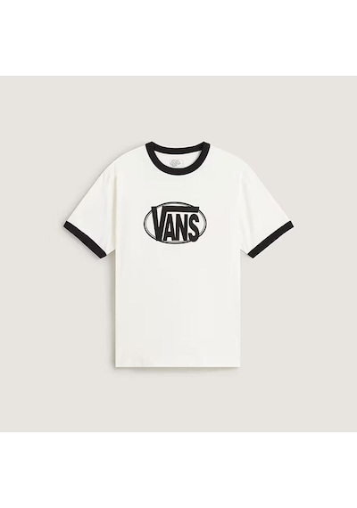 Vans Center Chest Rınger Tee Erkek Tişört Vn000txqfs81 Beyaz