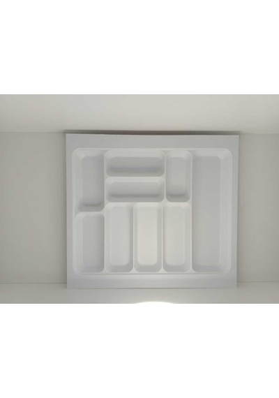 55x49 Cm. Beyaz Kaşıklık Ve Kepçelik 2'li Set 51x41 Cm'e Kadar Kesilebilir - 55x49byz-set Beyaz