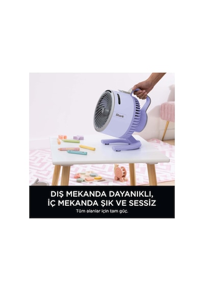 Flexbreeze Hydrogo Serinletici Buharlı Fan - Lila Renksiz