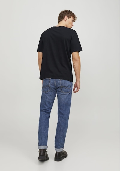 Jack & Jones JJECORP LOGO TEE PLAY Erkek Siyah Tişört