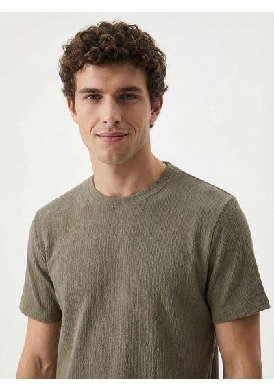 LOFT Regular Fit Erkek Tshirt K.kol Lf2042329 Q1.v1 Dark Vizon