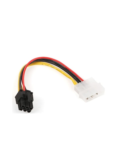 6Pin Pci-E Dönüştürücü Güç Kablosu