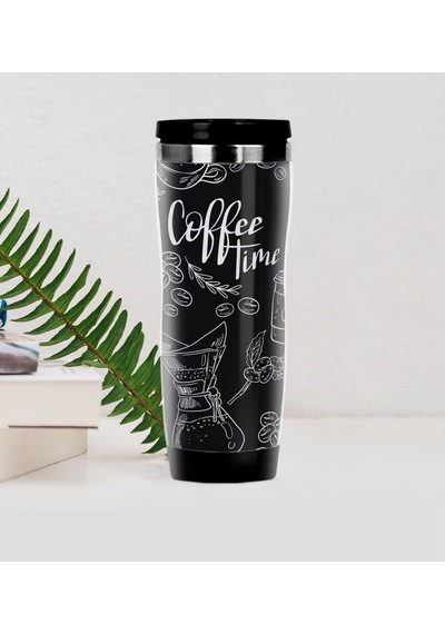 De Buyer Bk Gift Coffee Tasarımlı Çelik Termos Bardak-32