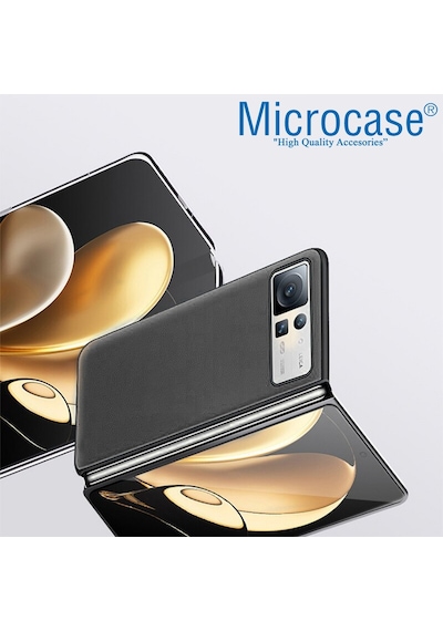 Xiaomi Mix Fold 2 Için Deri Desenli Plastik Koruma Kilif - Al3158 561028360