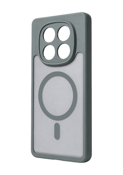 Xiaomi Redmi Note 15 Pro Plus 5g Loji Magsafe Kapak - Gri Standart