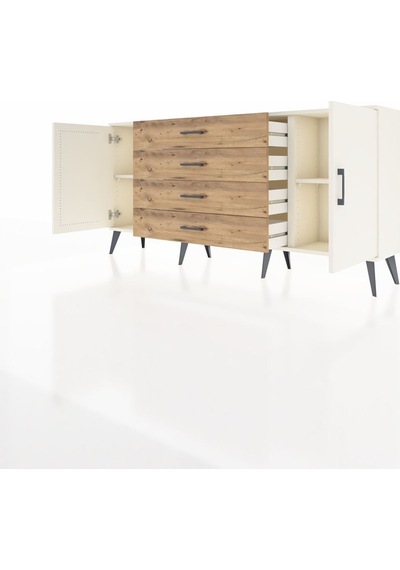 Arges Konsol 2 Raflı 4 Çekmeceli 2 Kapaklı 176x30x83 Aytaşı-aytaşı/çam Aytaşı/çam Arges Konsol 2 Raflı 4 Çekmeceli 2 Kapaklı 176x30x83 Aytaşı-aytaşı/çam Aytaşı/çam