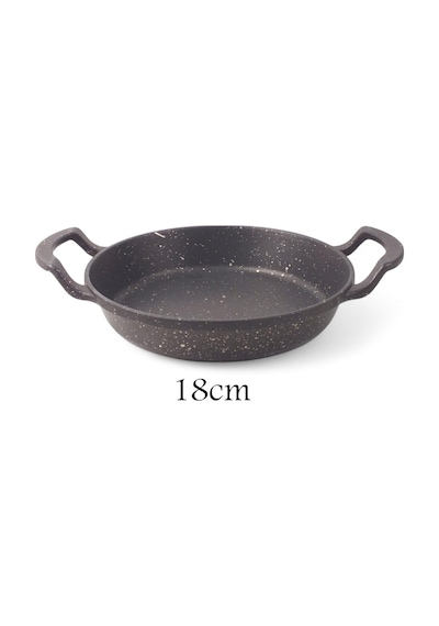 Deconox 2'li Granit Alüminyum Döküm Sahan Seti / Yapışmaz Yumurta &amp Kızartma Tavası / Granit Omlet Tavası 1 Diğer