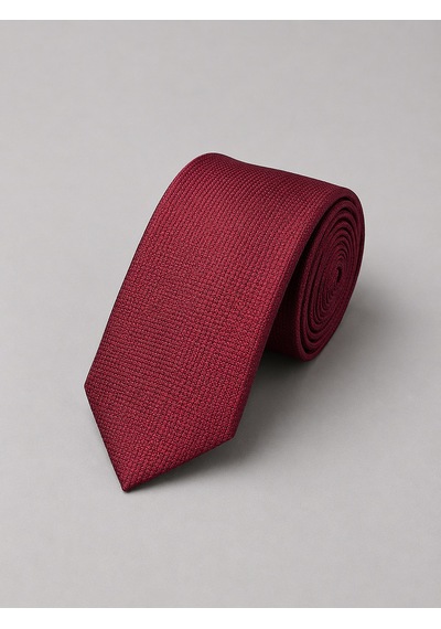 Bisse Bordo İpek Kravat Krimd26y048 C25