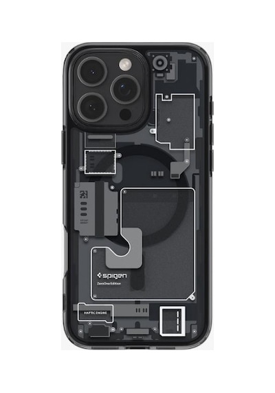 Spigen Apple iPhone 16 Pro Max İle Uyumlu Kılıf Ultra Hybrid Magfit Magsafe Özellikli Zero One Black Siyah Spigen Apple iPhone 16 Pro Max İle Uyumlu Kılıf Ultra Hybrid Magfit Magsafe Özellikli Zero One Black Siyah