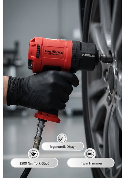 Gaptools Havalı Somun Sökme 1\2