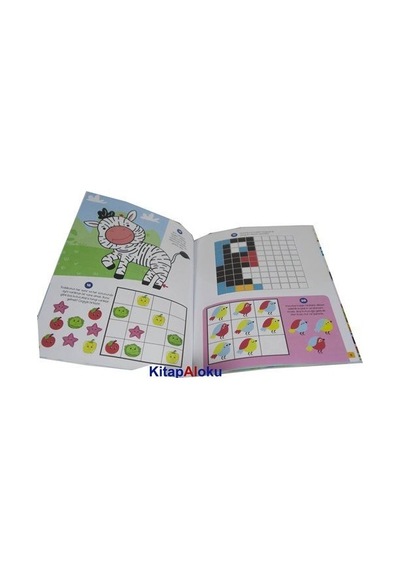 Niha Çocuk Okul Öncesi Erken Akademik Gelişim 100 Etkinlik 5+ Yaş Seti - 5 Kitap Takım- Coral Dağıtım