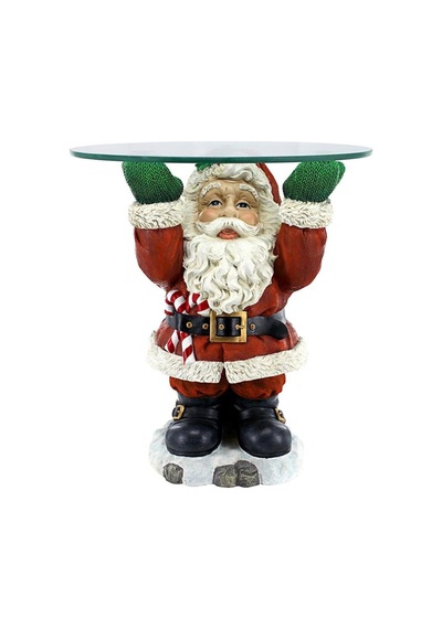 Reçine Noel Baba Snack Ekran Stand Vıvıd Renk Yönetimi İle Uygun Partik Dekan Denetimi C