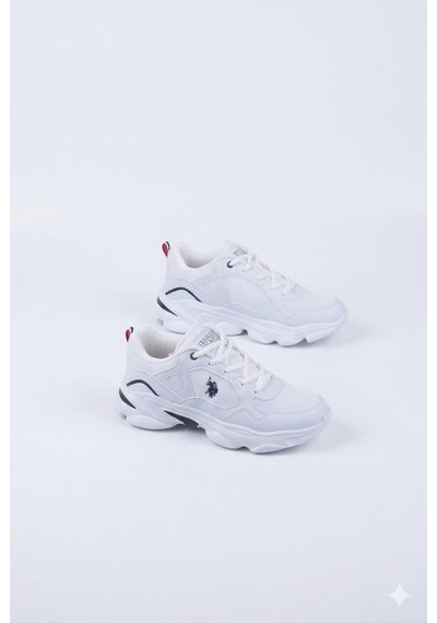 U.s. Polo Assn. Bob Wmn 6fx Rahat Sneaker Kadın Ayakkabı Beyaz