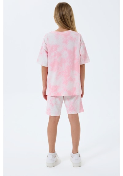 Rolypoly Kız Çocuk Pembe Bermuda Takım Rp3803-c-v2 Pembe