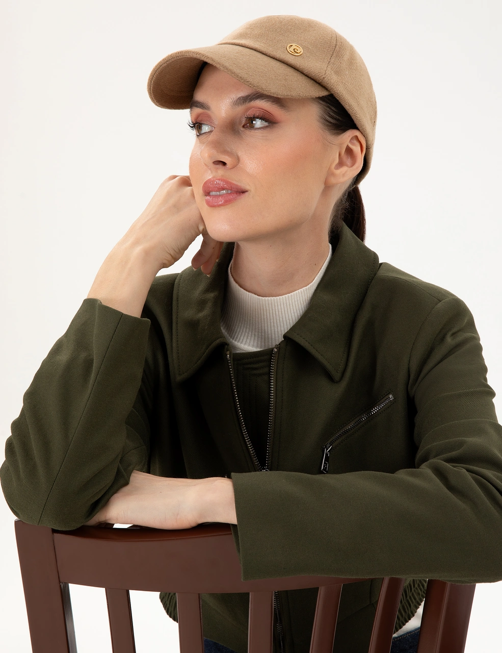 Pierre Cardin Kadın Camel Şapka 50301034-vr015 Camel
