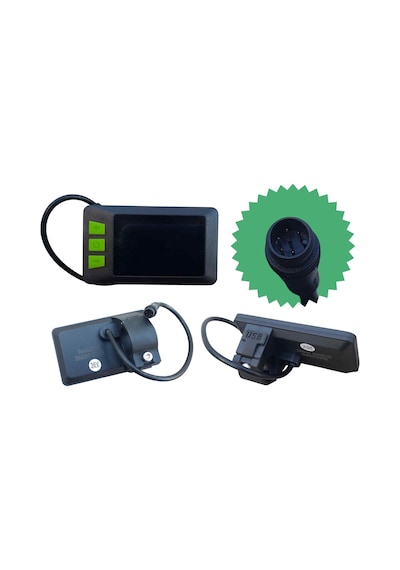 Ebıs E-bis Pedal Destekli Gösterge Paneli Lcd Ekran Usb Li 36v