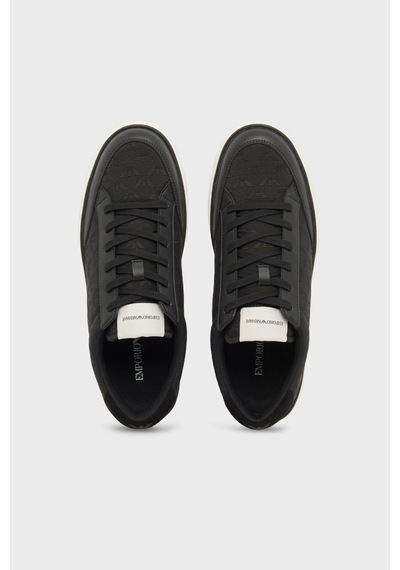 Emporio Armani Erkek Ayakkabı Em004782 Af23199 Mc406 Siyah Siyah