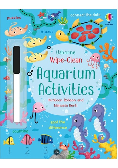 Wipe Clean Aquarium Activities Usborne