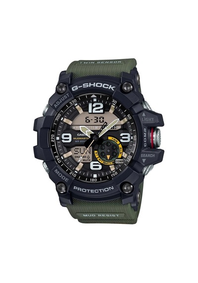 Casio G-shock Gg-1000 Haki Renk Orijinal Silikon Saat Kordonu Çok Renkli