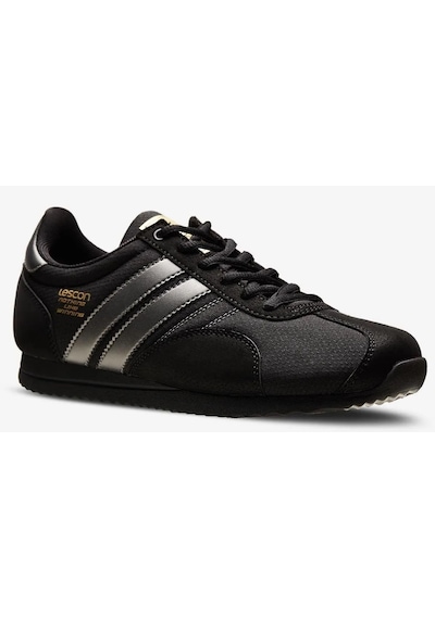 Lescon Nova, Siyah Erkek Sneaker Spor Ayakkabı Siyah