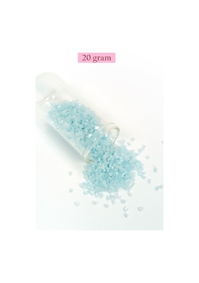 Kesme Cam Boncuk 2mm - 4 Renk - Toplam 80 Gram - Bnc439